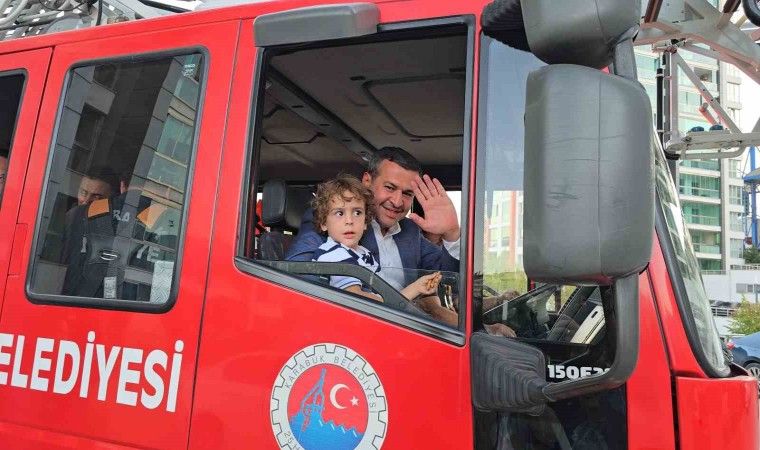 Karabükte itfaiye ekiplerinden nefes kesen tatbikat