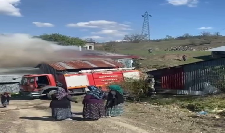 Kastamonuda korkutan ev yangını