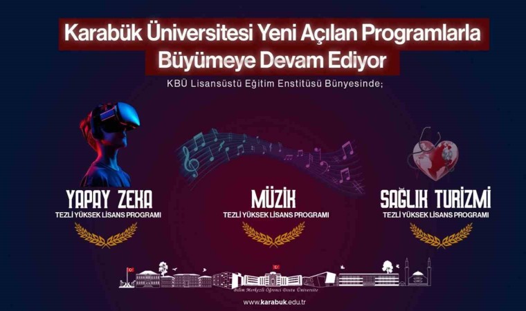 KBÜde yeni programlar açıldı