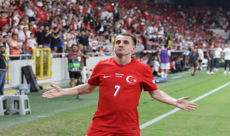 Kerem Aktürkoğludan milli takımda ilk hat-trick