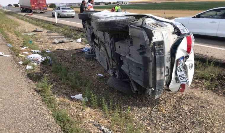 Kırşehirdeki trafik kazası: 5 kişi yaralandı