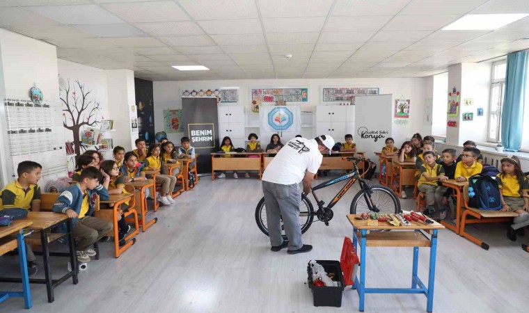 Konya Büyükşehirden bisiklet konusunda örnek bir proje daha