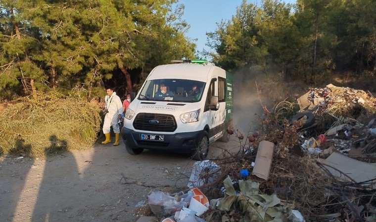 Mersinde çöplükte bulunan cesedin elleri ve ayaklarının bağlı olduğu ortaya çıktı