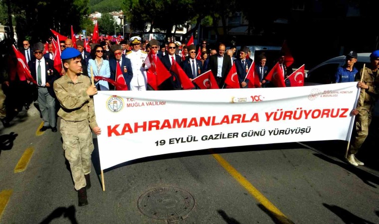 Muğlada 19 Eylül Gaziler Günü coşkuyla kutlandı