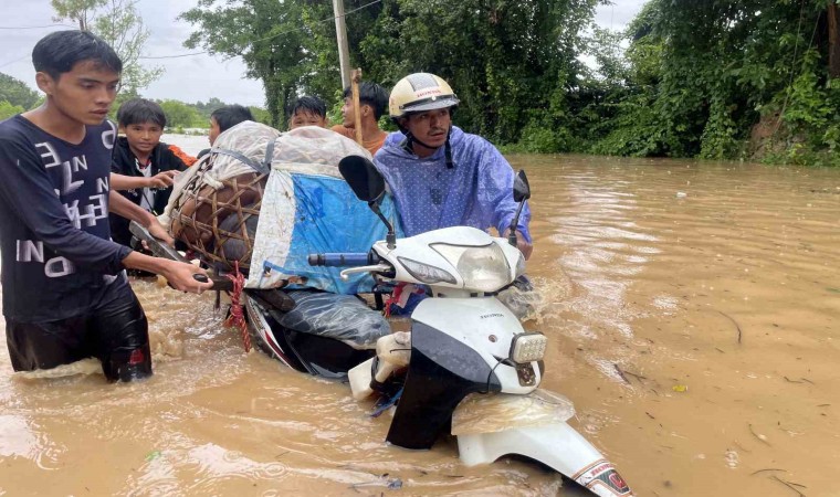 Myanmardaki sel ve toprak kaymalarında can kaybı 66ya yükseldi