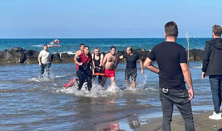 Orduda 15 yaşındaki çocuk boğulma tehlikesi geçirdi