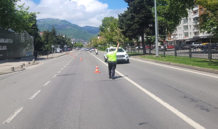 Orduda bir haftada yaklaşık 13 bin araç ve sürücüsü denetlendi