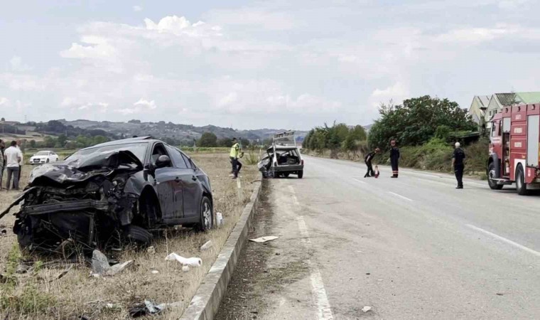 Sakaryada duble yolda kaza: 1 ölü, 1 yaralı