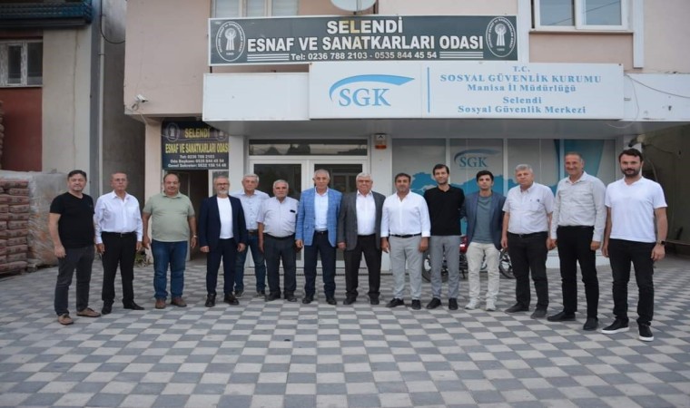 Salihli TSO, Selendide esnafın nabzını tuttu