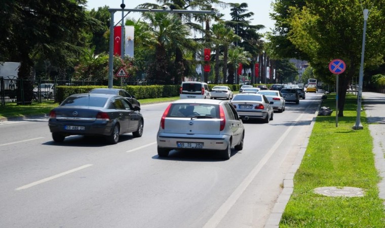 Samsunda trafiğe kayıtlı araç sayısı 482 bini geçti