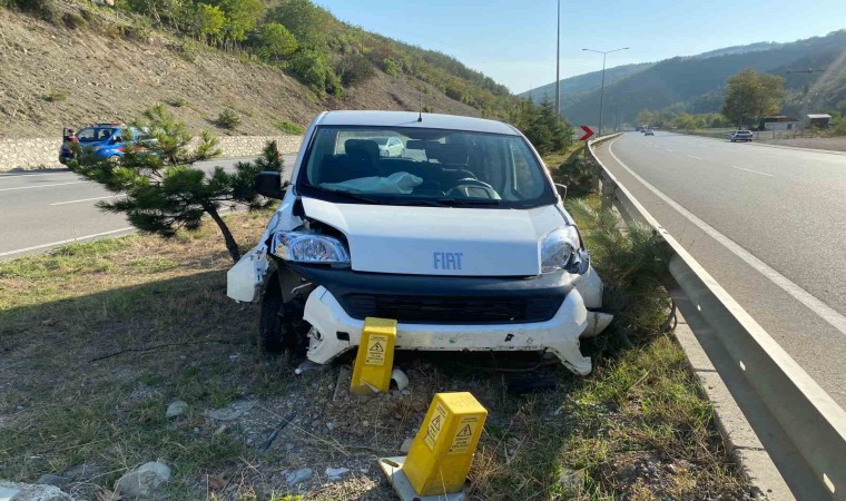 Samsunda trafik kazası: 2 yaralı