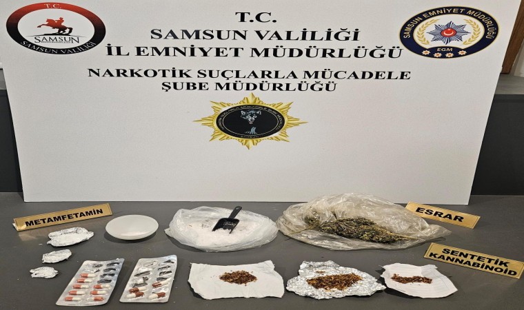 Samsunda uyuşturucu operasyonu: 6 gözaltı