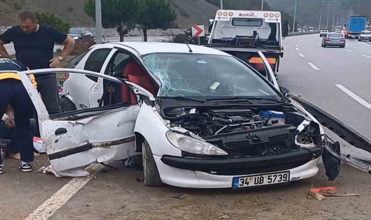 Samsunda zincirleme trafik kazası: 4 yaralı