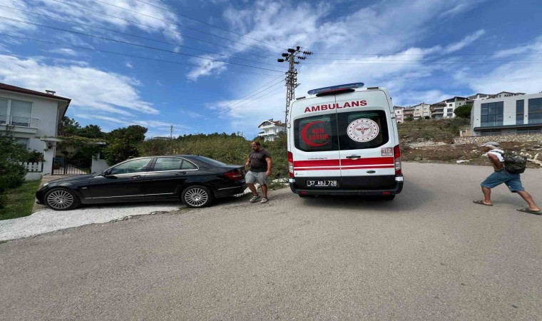 Sinopta trafik kazası: 2 yaralı