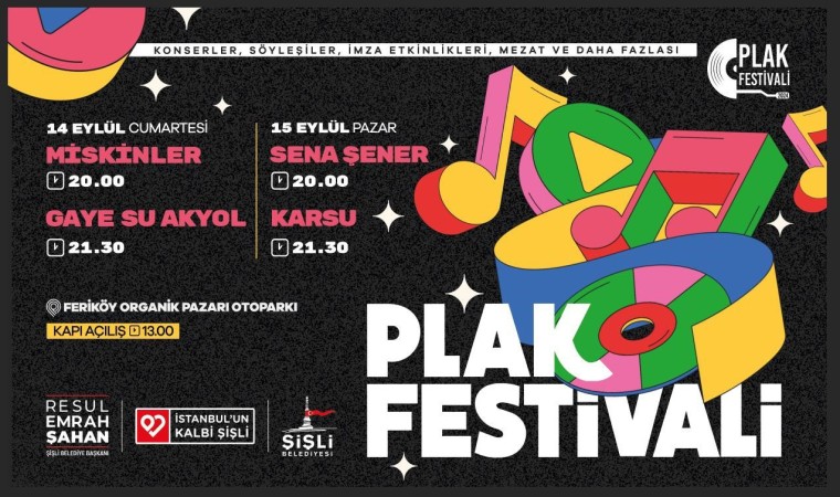 Şişli Plak Festivalinin 4üncüsü başlıyor