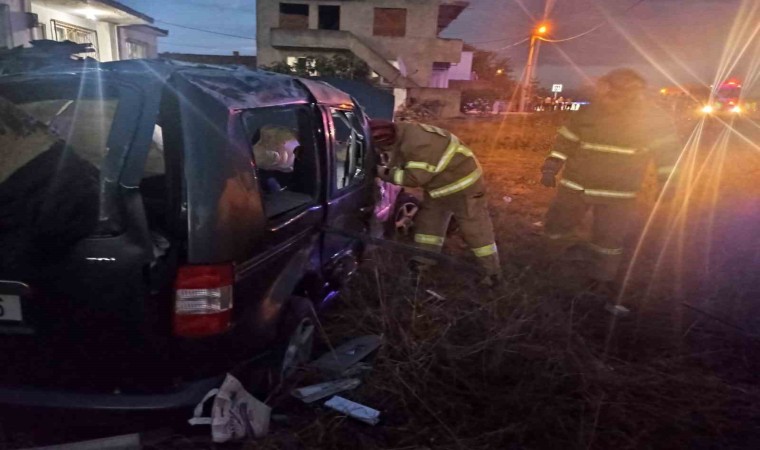 Susurlukta trafik kazasında 1 kişi yaralandı