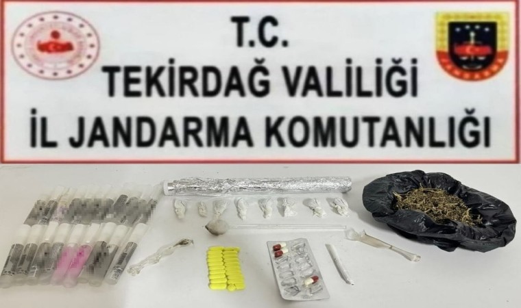 Tekirdağda uyuşturucu operasyonları