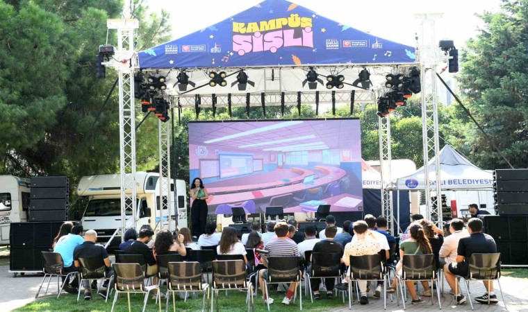 Üniversiteli gençler ‘Kampüs Şişli Festivalinde buluştu