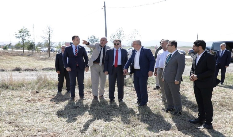 Vali Işın, Aslanapa Hayvancılık OSBde incelemelerde bulundu