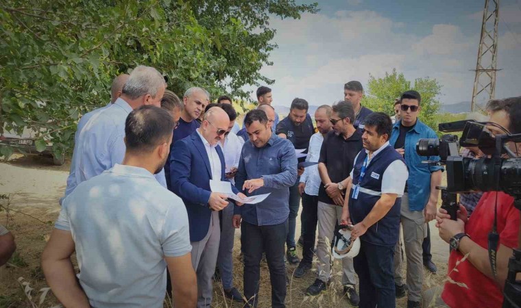 Vali Varol, yapılması planlanan arıtma tesisinin yerini inceledi