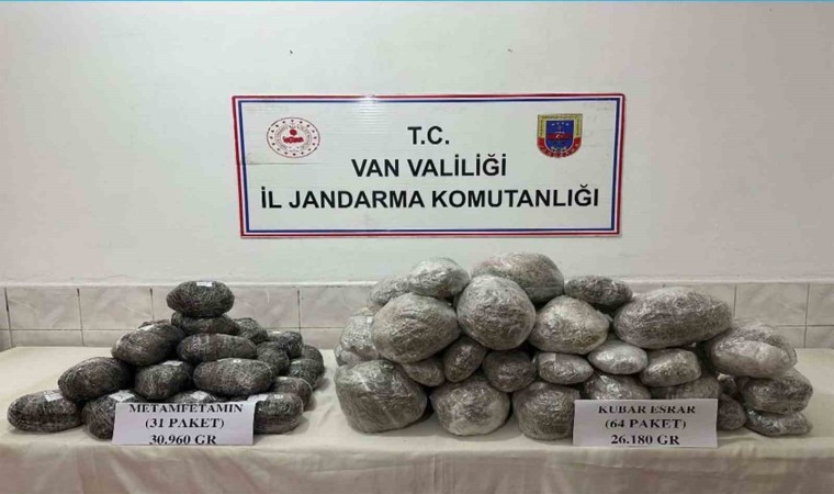 Vanda 107 kilo uyuşturucu ele geçirildi