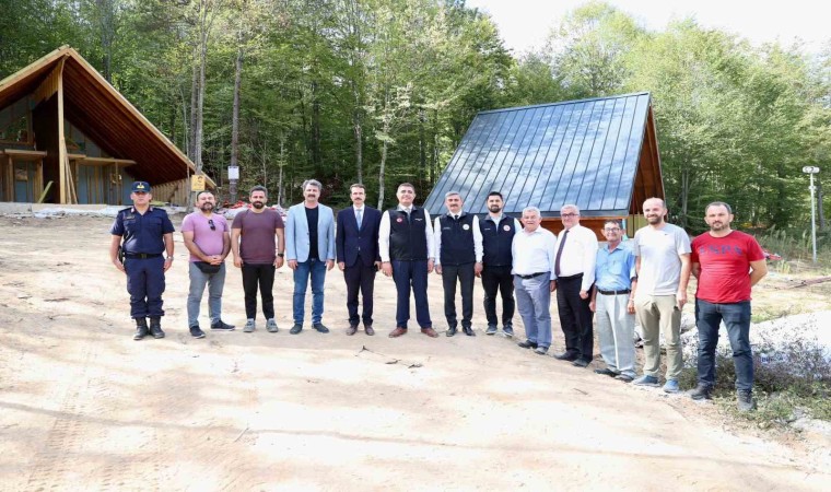 Yaylagöl Uluslararası Kamp Merkezi yükseliyor