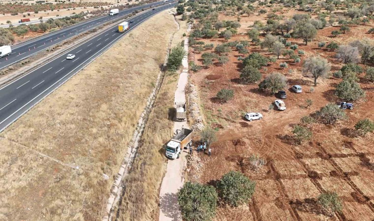 Yığınlı Mahallesi arazi yoluna kavuştu