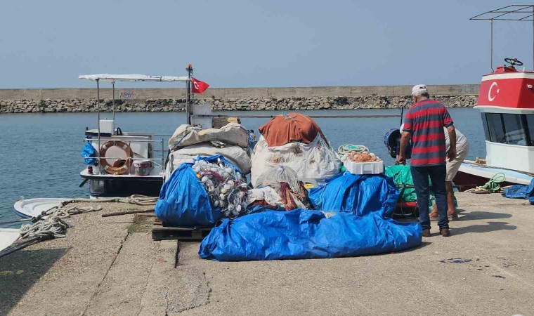 Zonguldakta balıkçılar dört günde 100 ton palamut avladı