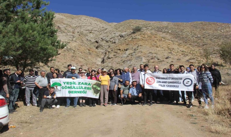 6 ülkeden 10 gönüllü Sivası yeşertmek için kolları sıvadı