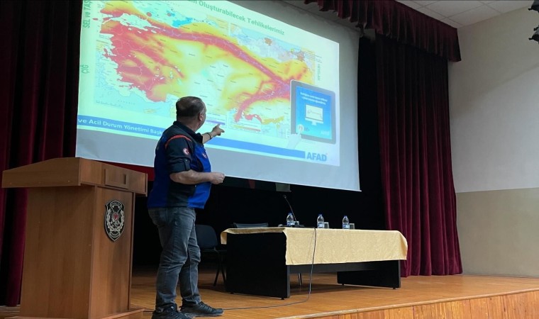 AFADtan özel harekat personellerine afet farkındalık eğitimi