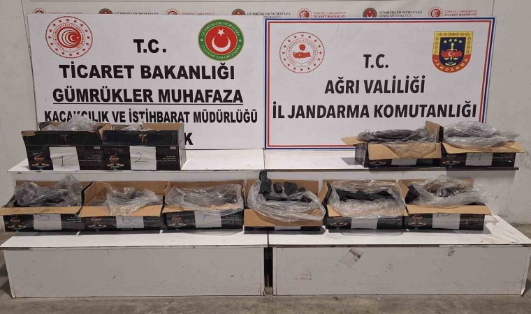 Ağrıda 142 kilo sıvı metamfetamin ele geçirildi