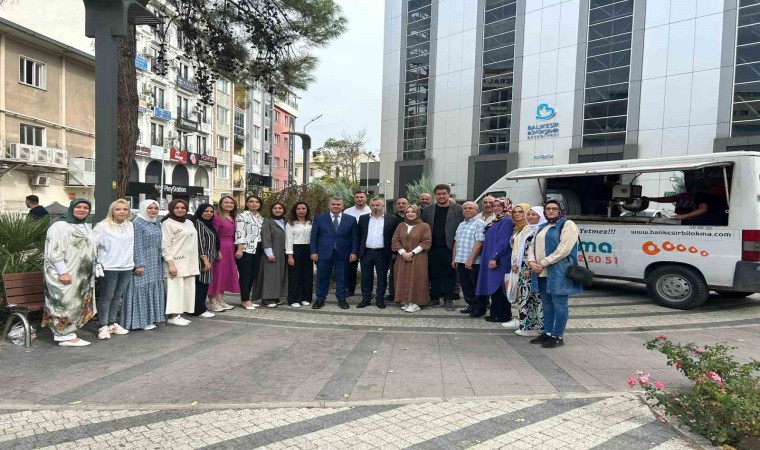 AK Parti Karesi İlçe Kadın Kollarından Geleneksel Lokma Hayrı