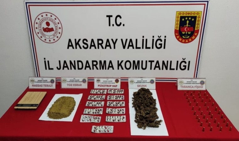 Aksarayda uyuşturucu operasyonu: 2 tutuklama