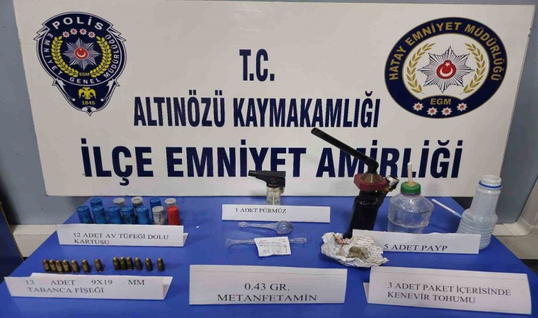 Altınözünde uyuşturucu operasyonu