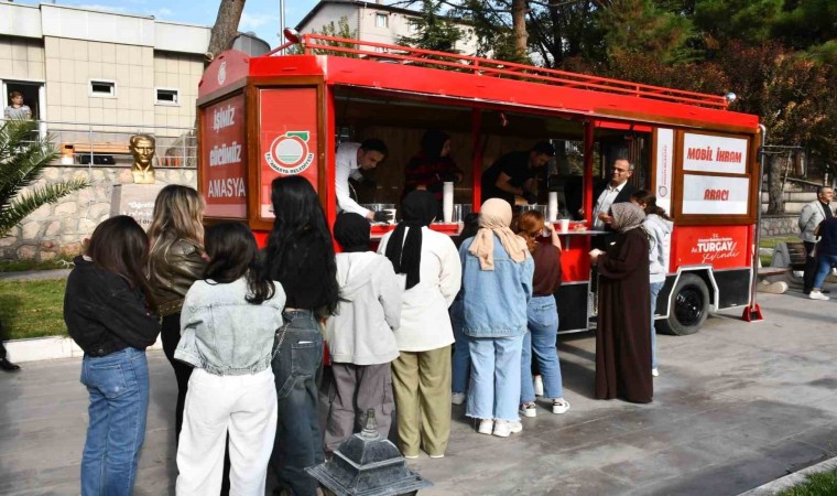 Amasya Belediyesinden üniversitelileri sevindiren çorba