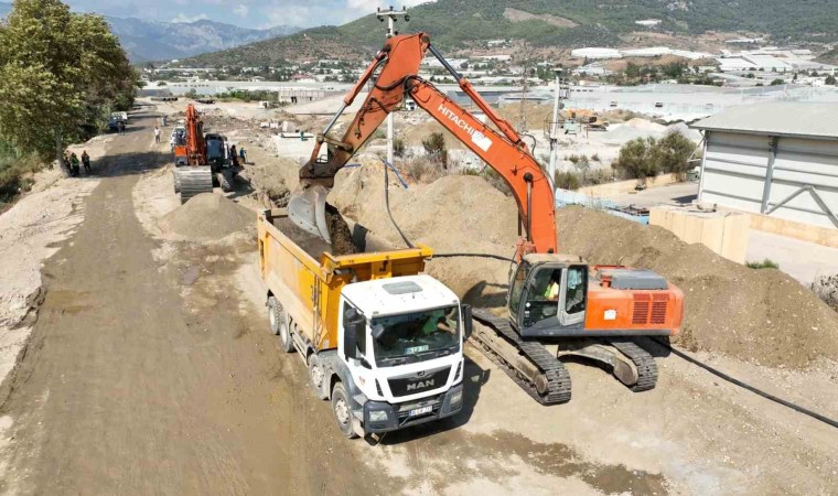 Anamur Alaköprü sulama inşaatının yüzde 92si tamamlandı