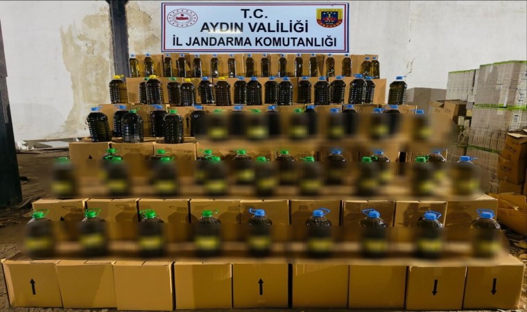 Aydında 6,5 ton sahte zeytinyağı ele geçirildi