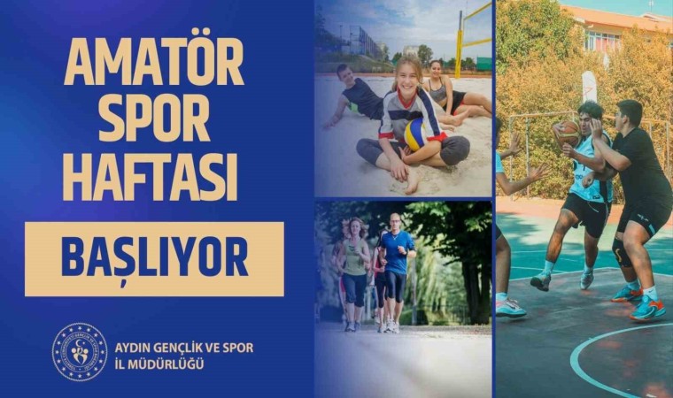 Aydında Amatör Spor Haftası başlıyor