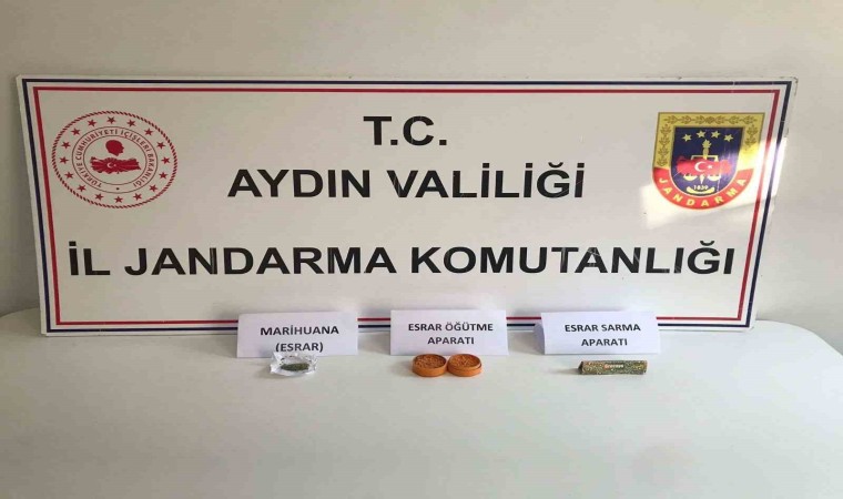 Aydında jandarma ekipleri uyuşturucuya geçit vermiyor