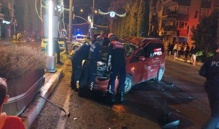 Aydında trafik kazası: 2 yaralı