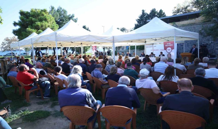 Bakırköyde Mahalle Buluşmaları Yeşilköy ve Yeşilyurt ile devam etti