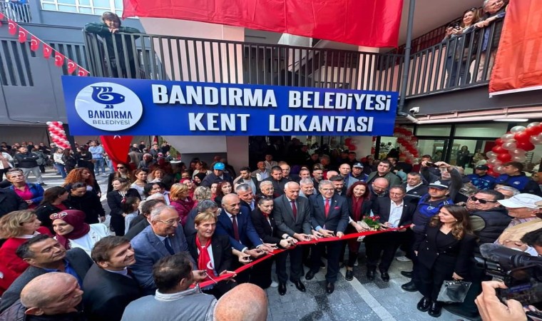 Bandırma Belediyesi 2nci kent lokantasını hizmete açtı