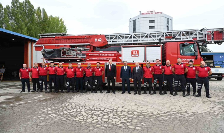 Başkan Bakkalcıoğlundan İtfaiye Müdürlüğüne ziyaret