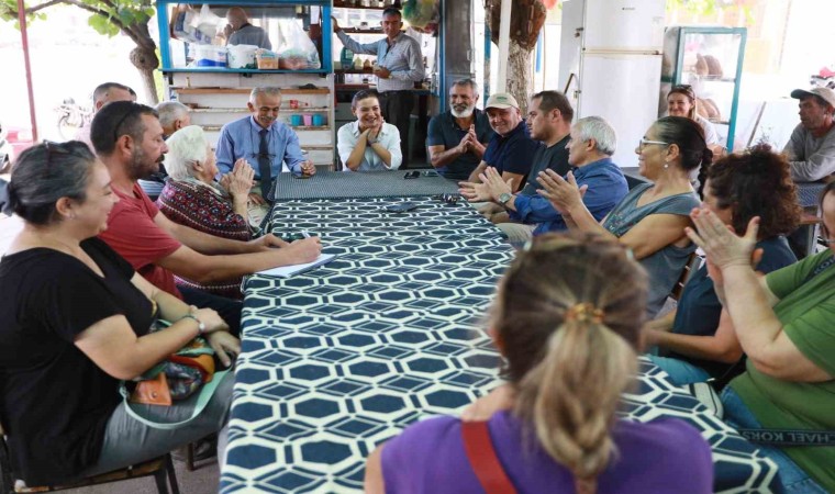 Başkan Filiz Ceritoğlu Sengelden Çamlık Mahallesine ziyaret