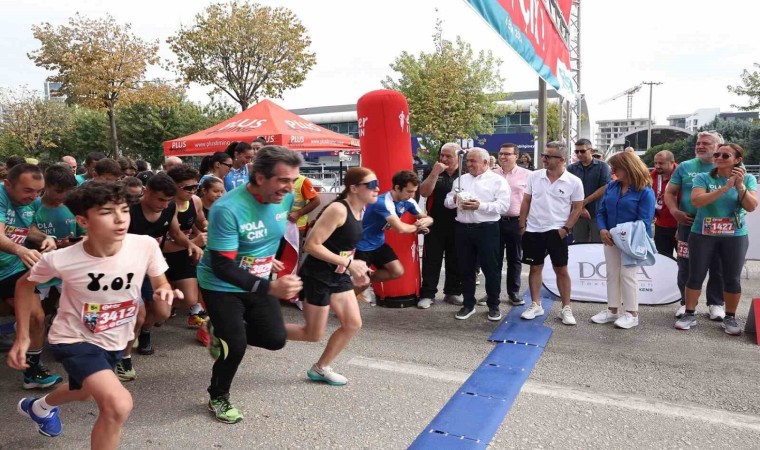 Başkan Şadi Özdemir, Eker I Run heyecanına ortak oldu