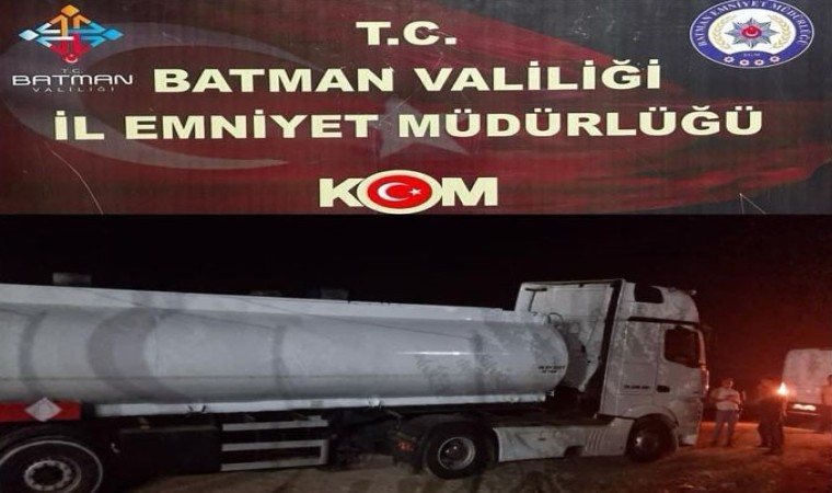 Batmanda 26 ton 424 litre kaçak akaryakıt ele geçirildi