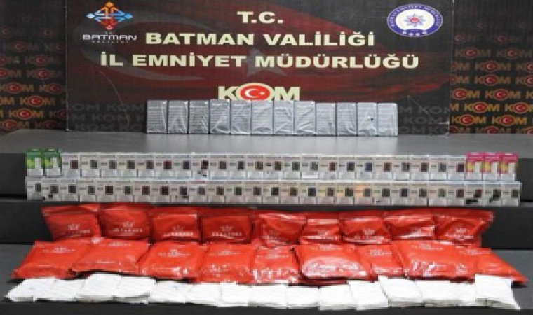 Batmanda kaçakçılık operasyonunda 5 kişi gözaltına alındı