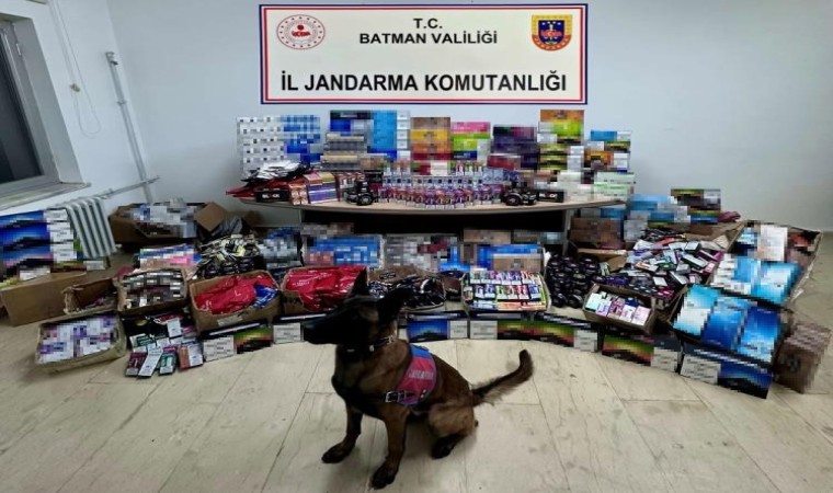 Batmanda kaçakçılık yapan kargo firması aracı jandarma ekiplerine takıldı