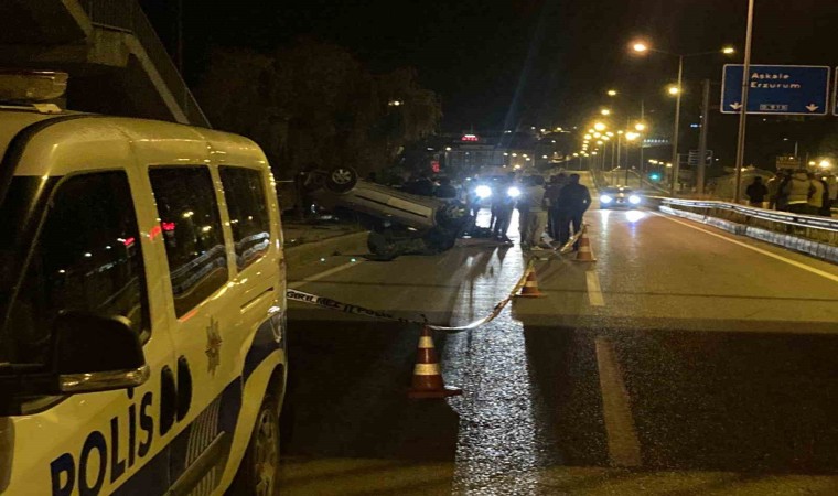 Bayburtta trafik kazası: 1 kişi öldü