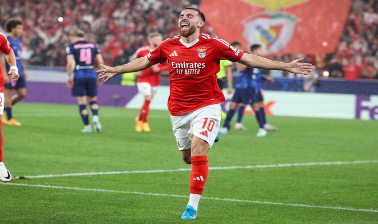 Benfica, milli futbolcular Kerem ve Orkunla farka koştu